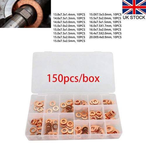 150pcs copper diesel injector - copper,
